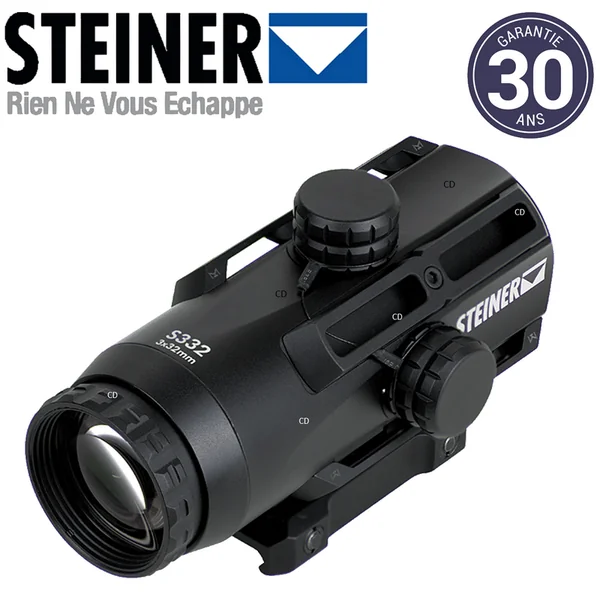 Viseur Steiner Battle Optic Sight S332 3x32 Ret 5.56 Illuminated Ballistic