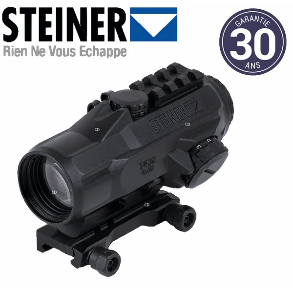 Viseur Steiner Tactical T-Series T432 4x32 Ret 5.56 Illuminated Ballistic