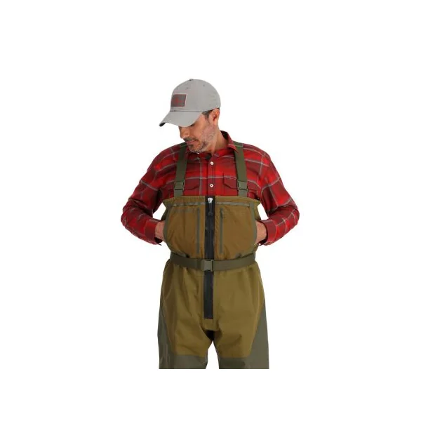 Waders Simms Freestone Z Bootfoot Loden - la pêche en toute liberté - Ardent Pêche